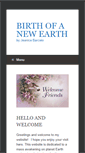 Mobile Screenshot of birthofanewearth.com